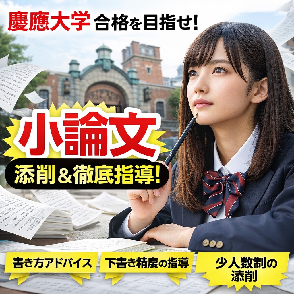 劇的現代文ラボ：あなたの小論文を劇的合格へ導きます 一歩先の合格へ！難関大突破のための徹底小論文サポート。 イメージ1