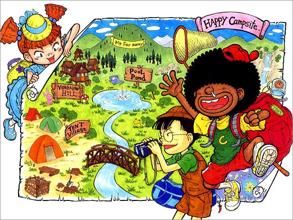 印象的なオリジナルキャラでストーリー漫画を描きます 広告、動画、教材、SNSなどを目力の強い漫画で目立たせます！ イメージ6