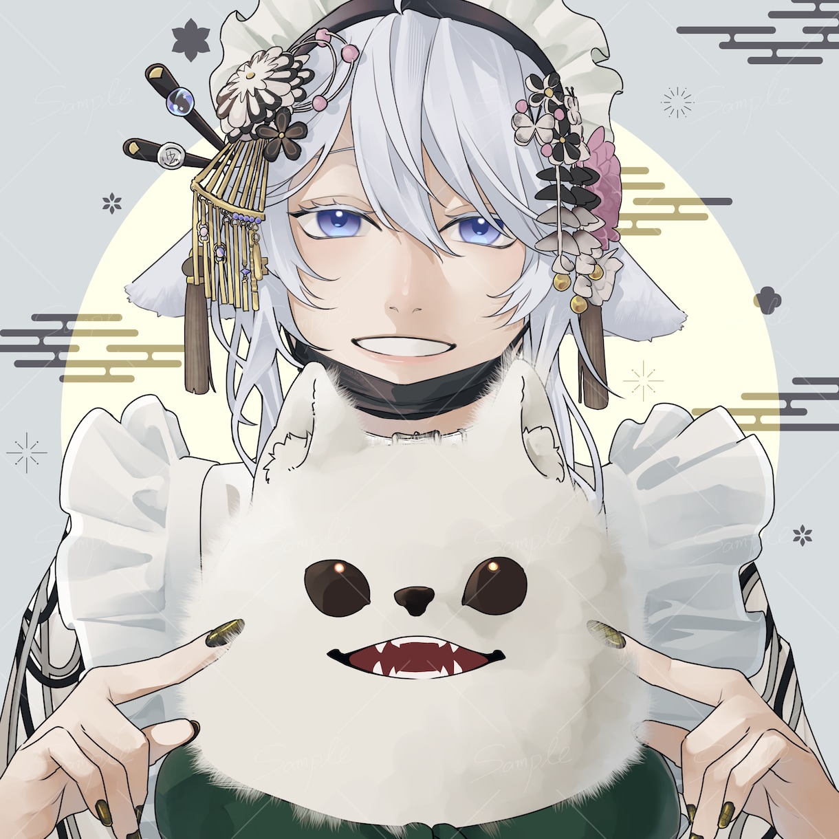 背景付きイラスト制作いたします 商用・二次利用◎表紙・壁紙・MVなど！ イメージ6