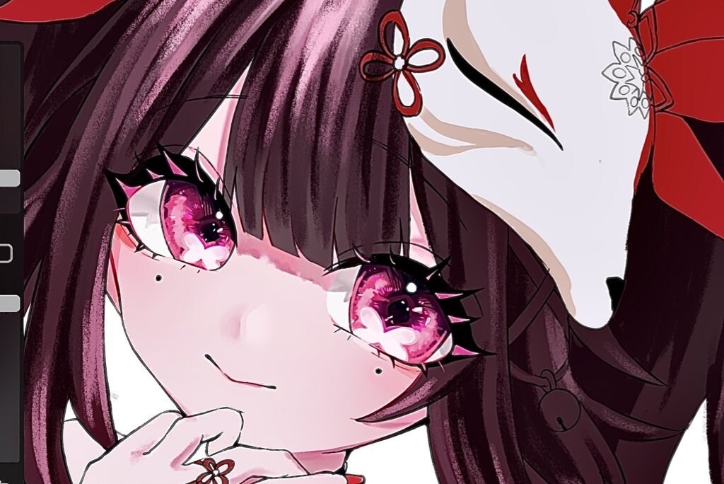 目を引くかわいいイラスト制作します ダーク可愛いやキラキラした可愛いイラストならおまかせください イメージ4