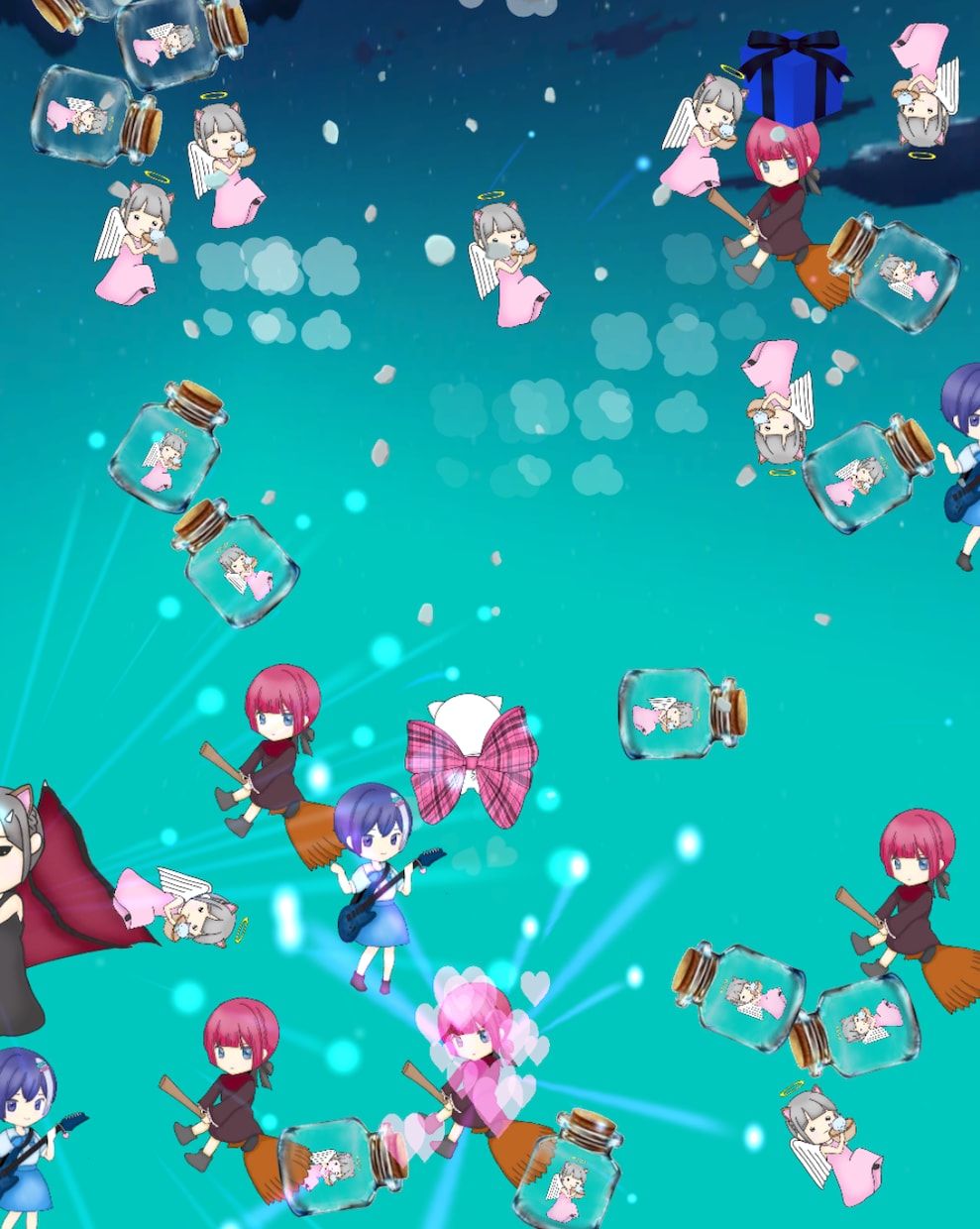 オリジナルキャラのゲームを提供します 描いたイラストがゲームの中で動き出す感動はいかがですか? イメージ6