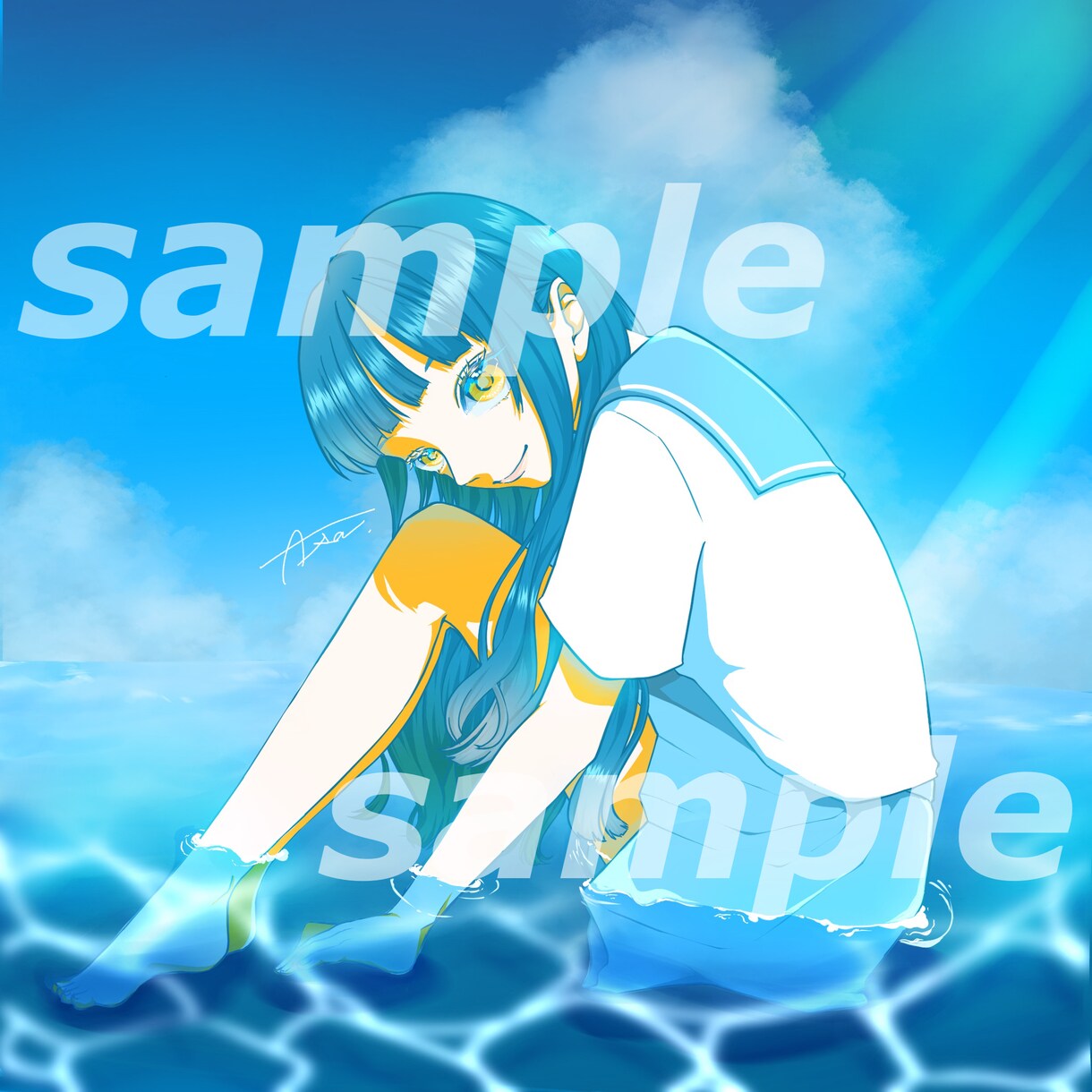 アイコンや鑑賞用に！可愛いイラスト描きます 顔だけ〜全身まで指定OK！あなただけのイラストを描きます イメージ3