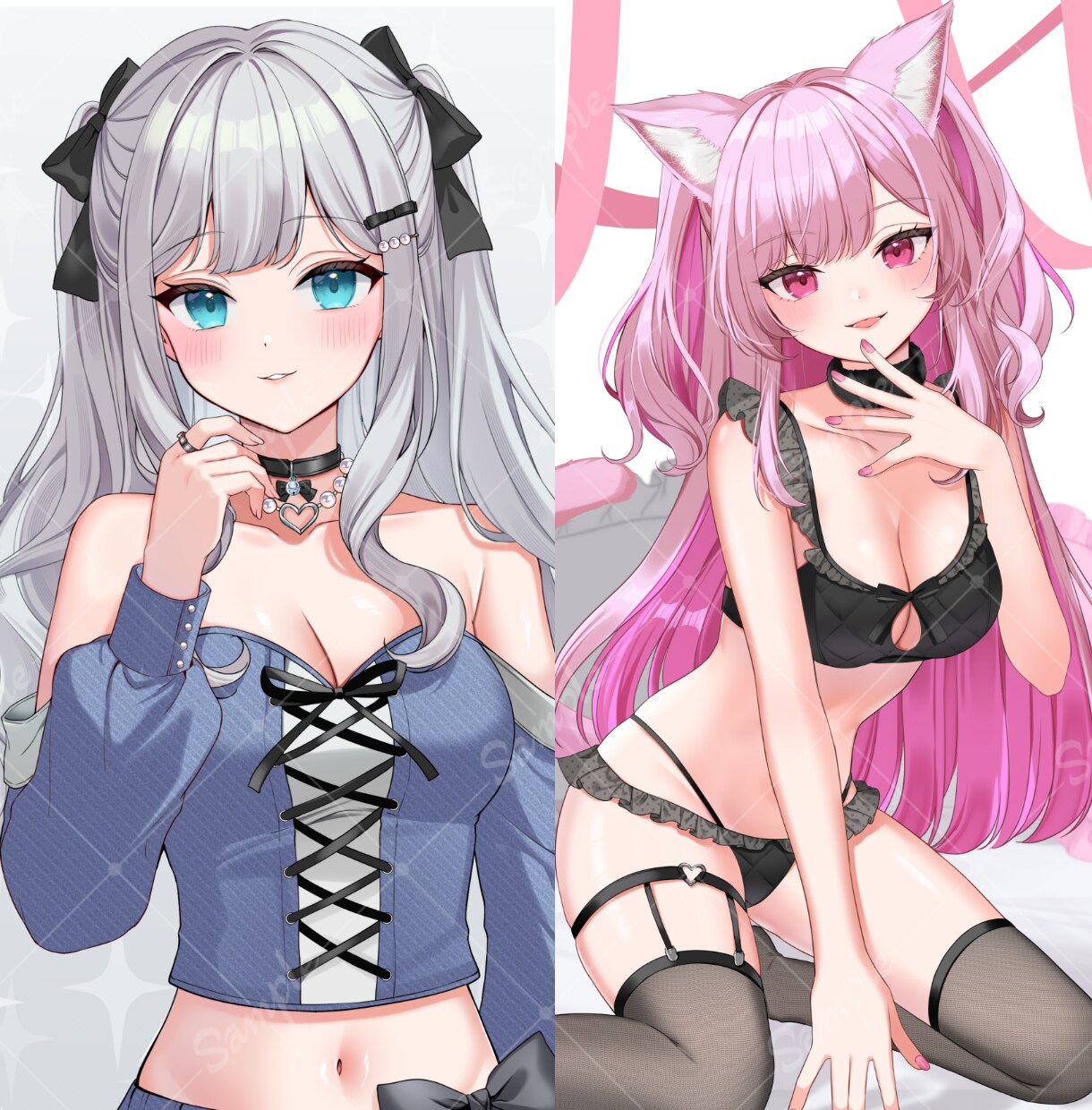 商用利用可能な1枚絵を制作します IRIAMライバーさんやvtuberさんにおすすめ！ イメージ4