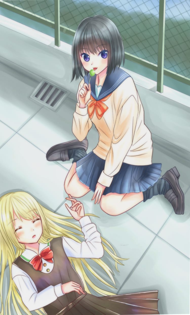 明るい印象のアイコンやアニメ似顔絵等お描きします 簡単な背景は無料。商用可。印象に残るプレゼント等に イメージ8