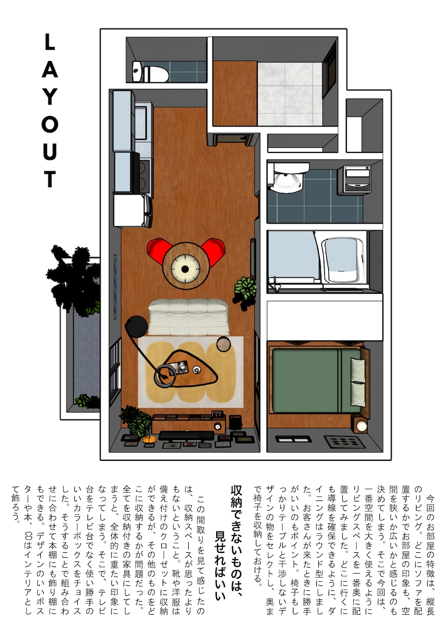 雑誌風に家具の提案書を作成します インテリアショップ巡りがしやすくなる提案書です イメージ3