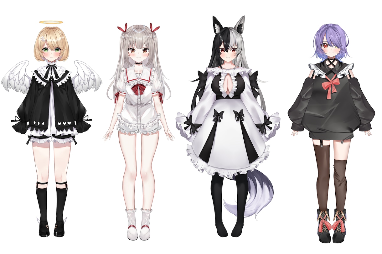 イラスト、Vtuber用イラストなどの制作をします お気軽にご相談、ご連絡くださいませ。 イメージ1