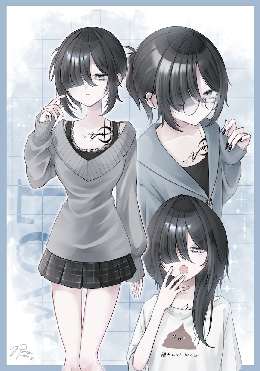 歌ってみたなどのmv イラスト描きます ダークなイラスト〜ポップでかわいいイラストまで可能❣️ イメージ4