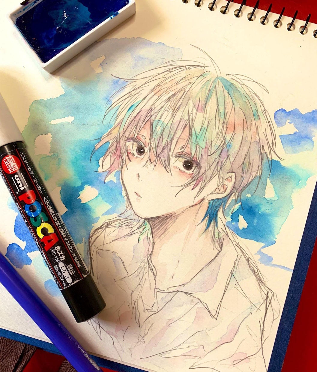 水彩イラスト描きます 描いた作品は郵送することも可能です！ イメージ6