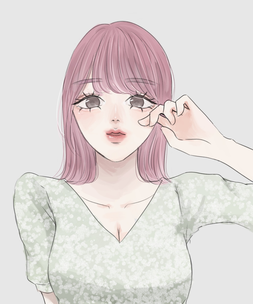 5000円から！綺麗め女の子のイラスト描きます ふんわりと淡く儚い女の子のイラストが得意です！ イメージ4
