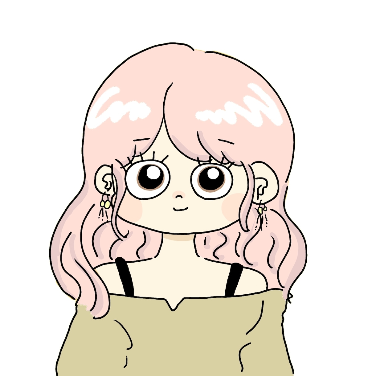クセ×ゆるめアイコン描きます 周りとは一味ちがうアイコンがほしいな…という方は是非！ イメージ2