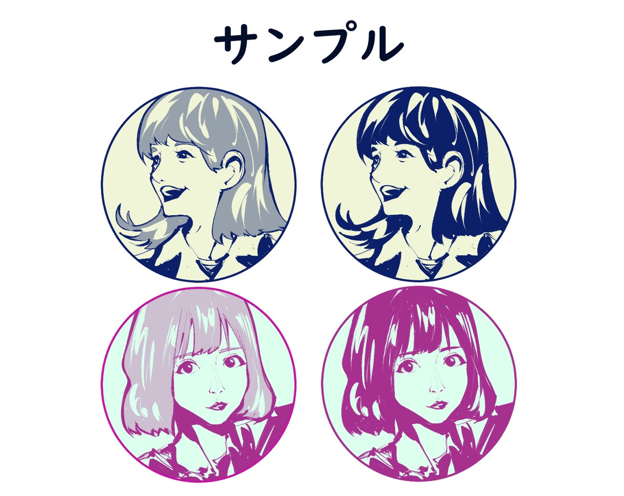 アイコン描きます お気軽にオンリーワンアイコン♪ イメージ4