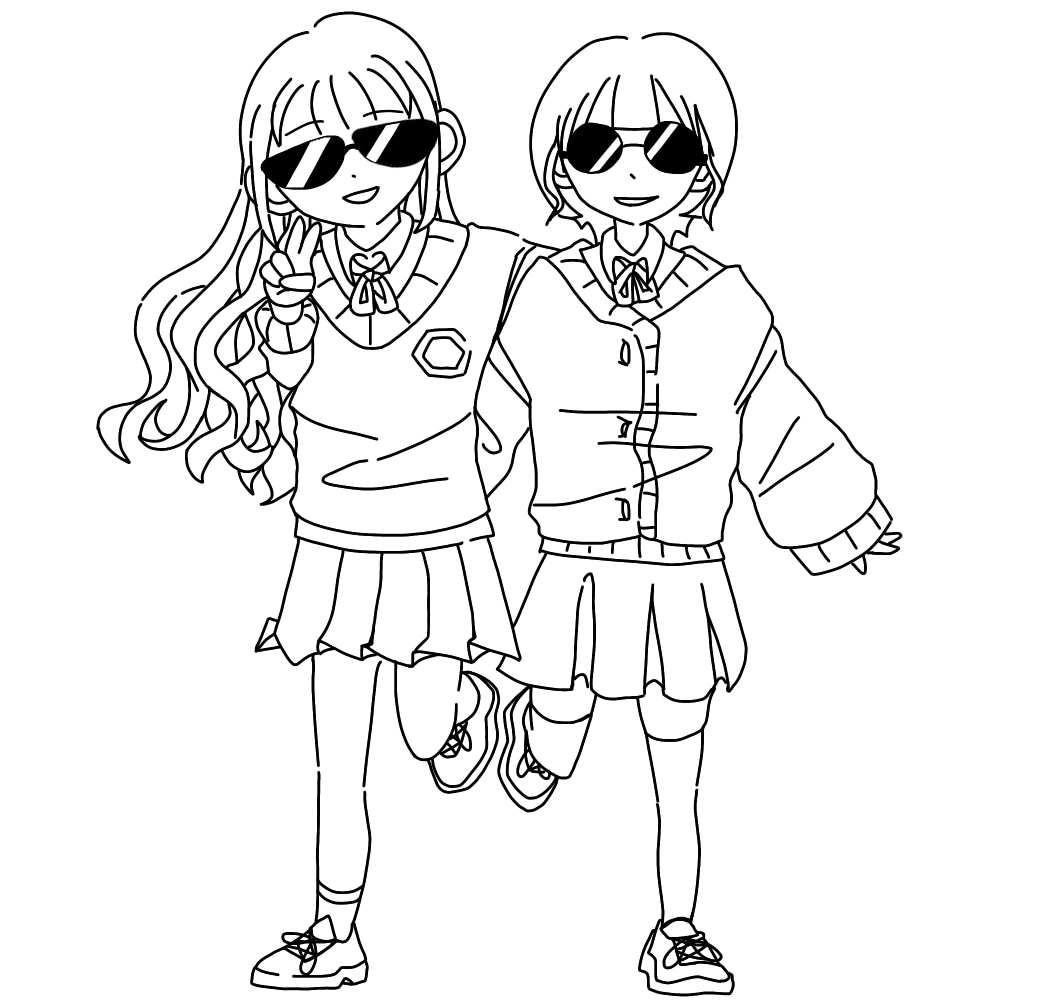 ポップでシンプルなイラストをお描きします SNSなどのアイコンに！ポップ可愛いイラストを制作します イメージ2