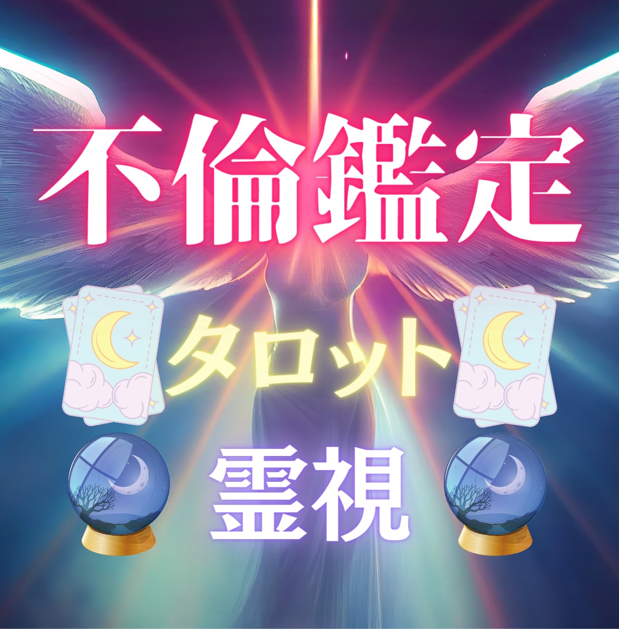 不倫鑑定♥禁断の恋の行く末を視ます 【不倫/浮気】不安な気持ちを抱えるのは終わりにしましょう イメージ1