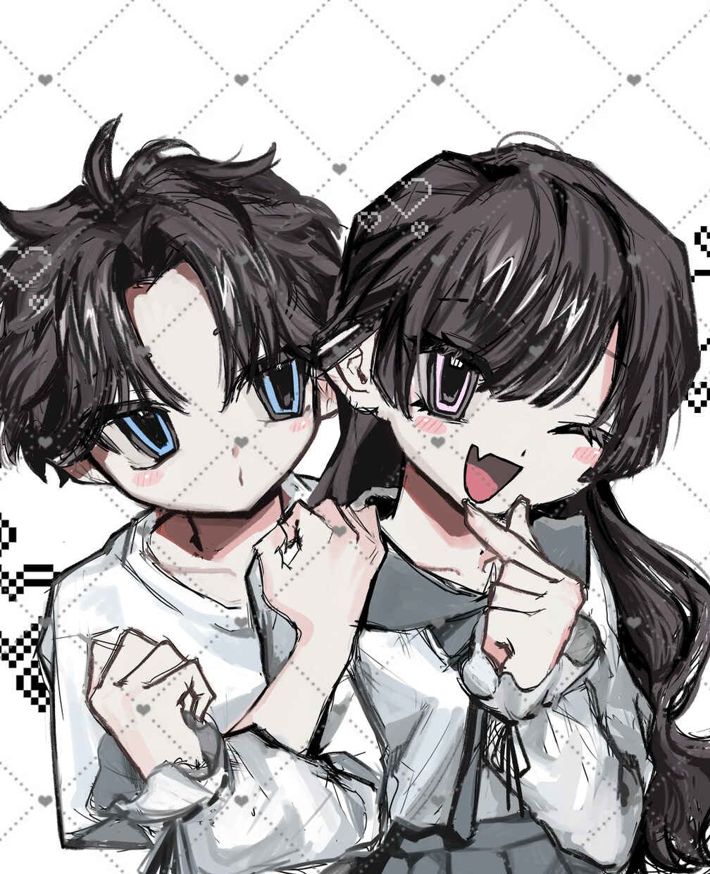 ご希望にそったカップルイラストを描きます あなたのためのイラストを描きます イメージ3