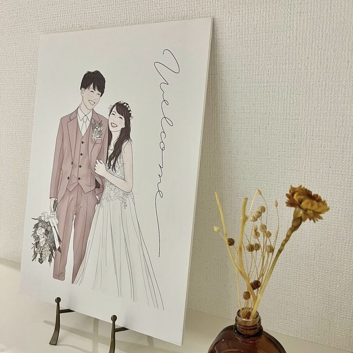作成したイラストをパネル印刷します 軽くて扱いやすく、吊り下げや壁への貼り付けも可能です イメージ7