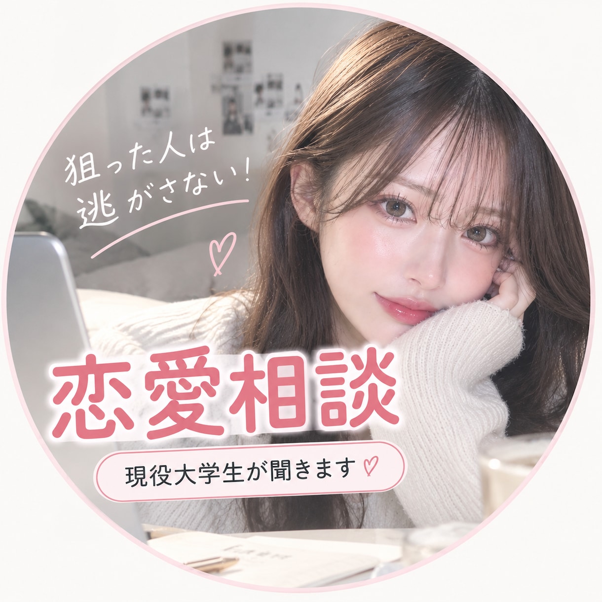 恋愛に自信ありの現役大学生が24h以内5返信します モニター価格中！片思い、復縁、マチアプまで本音で相談 イメージ1