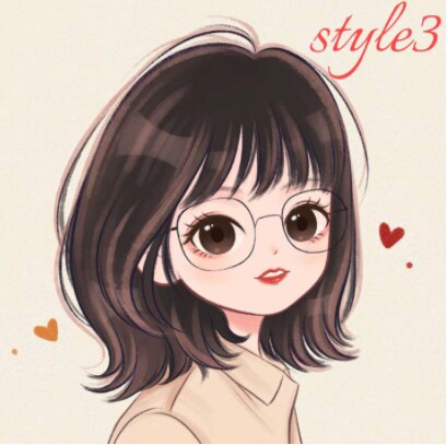 ５種テイスト　ふんわり似顔絵を描きます 可愛い似顔絵　ミニキャラ　こてきゃ　SNSアイコン イメージ3