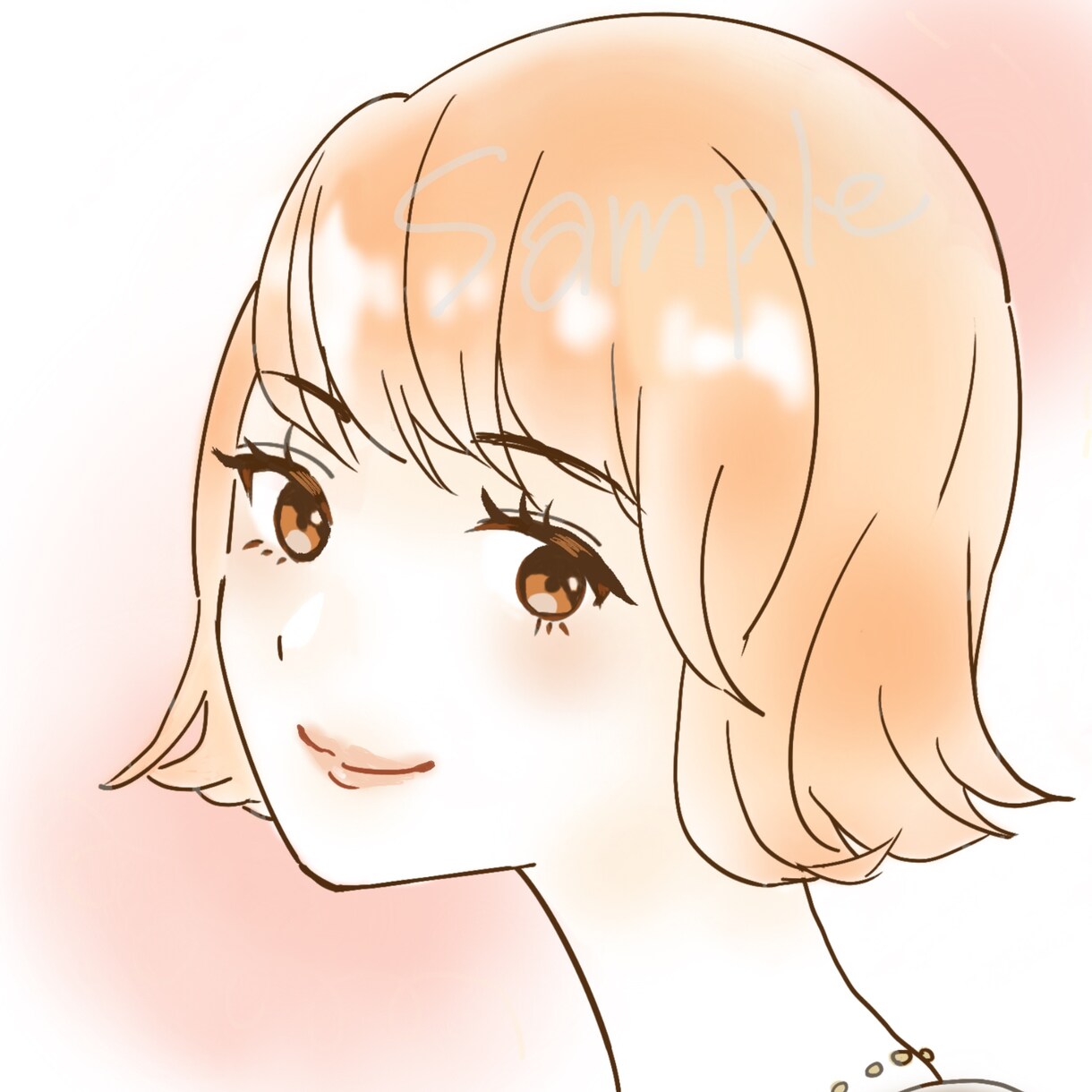 ゆるふわナチュラルなSNSアイコンお描きします 手描き感のある、やさしい雰囲気のイラスト イメージ3