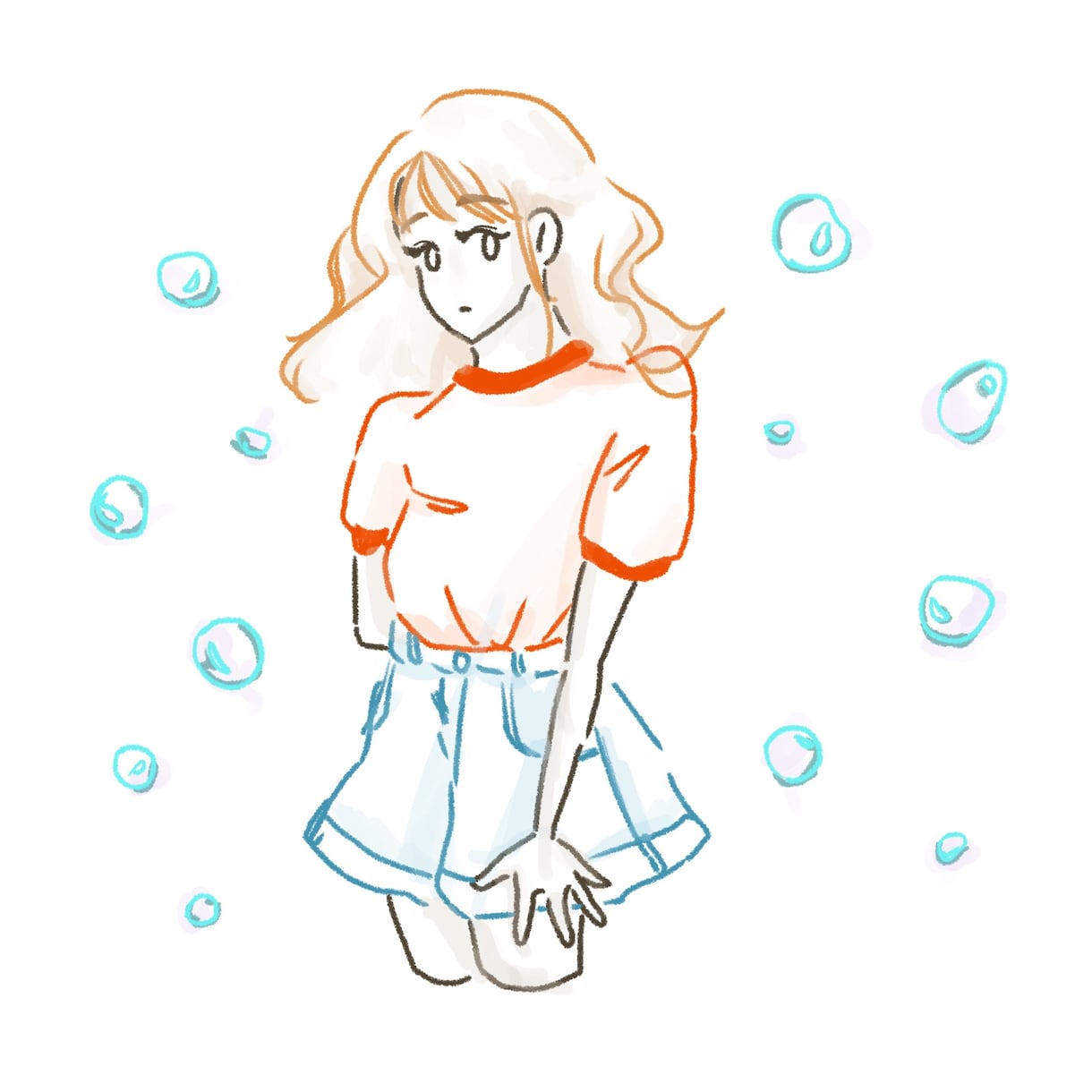 あなたのアイコンをお描きします 現役美大生のイラストでお顔を描きます イメージ2