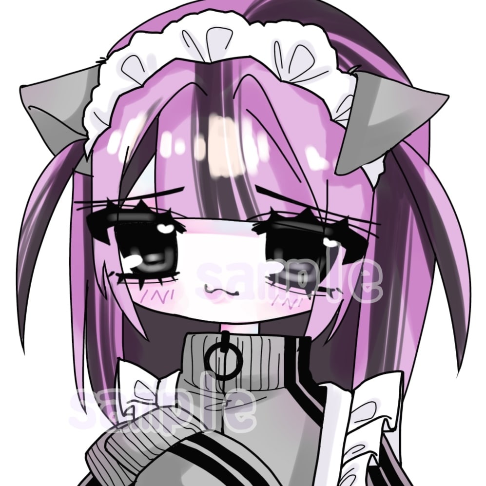 平成風可愛いSNSアイコンを描きます 貴方だけのかわいいをギュッと詰め込みます！♡♡ イメージ1
