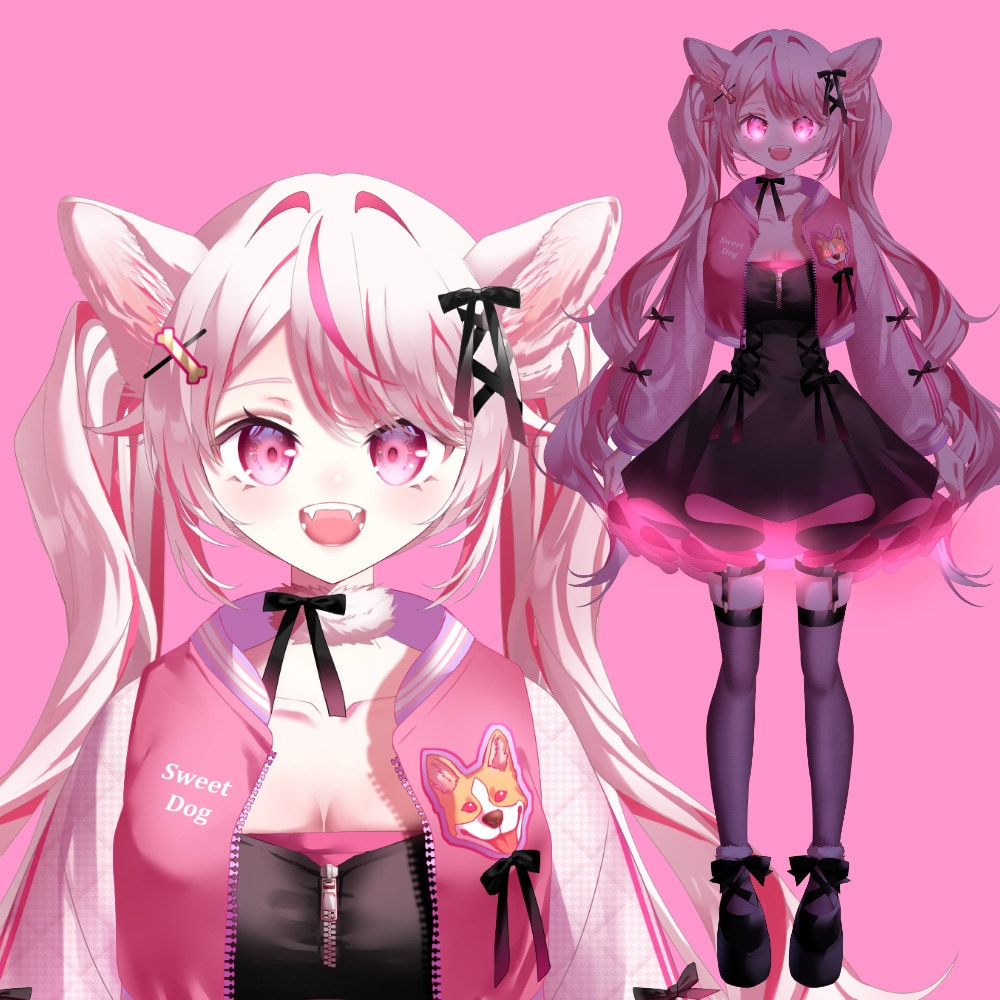 最安4.5万円！Vtuber用Live2D作成ます パーツ分けイラストのみのご依頼大歓迎！男性キャラも多数！ イメージ5