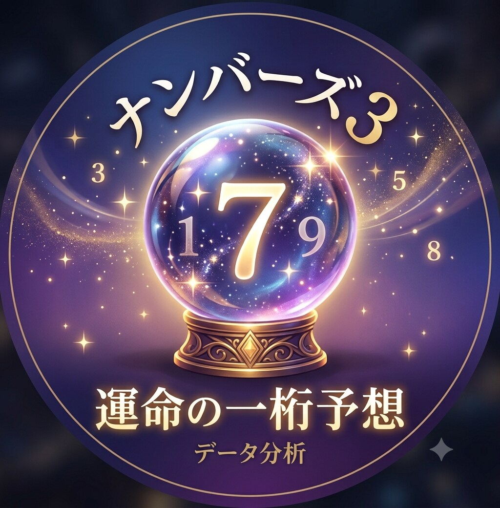 ナンバーズ3予想の一桁予想をします 一桁を予想します現在の当落です○○○✕○✕✕○○ イメージ1