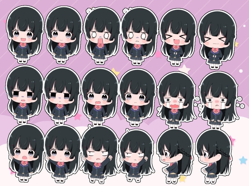 商用◎かわいいデフォルメイラストを描きます Vtuber、アイドルのグッズやフラスタ、アイコンに！ イメージ5