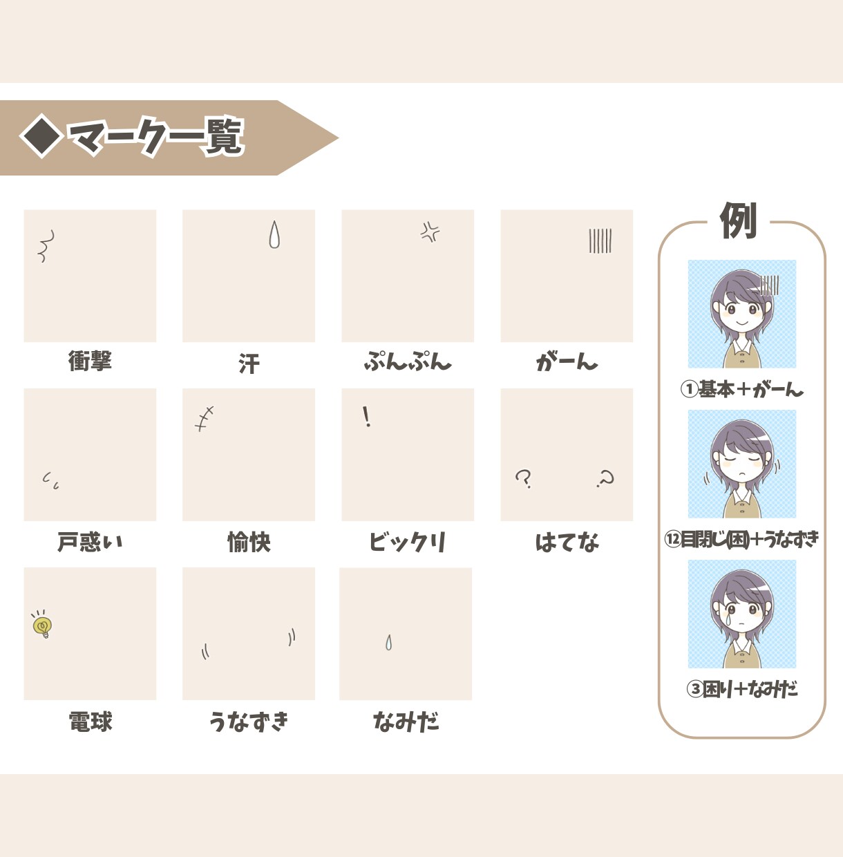 シンプルかわいいアイコン作成します ★表情セット★ SNSやブログのアイコン、投稿記事にどうぞ♪ イメージ6