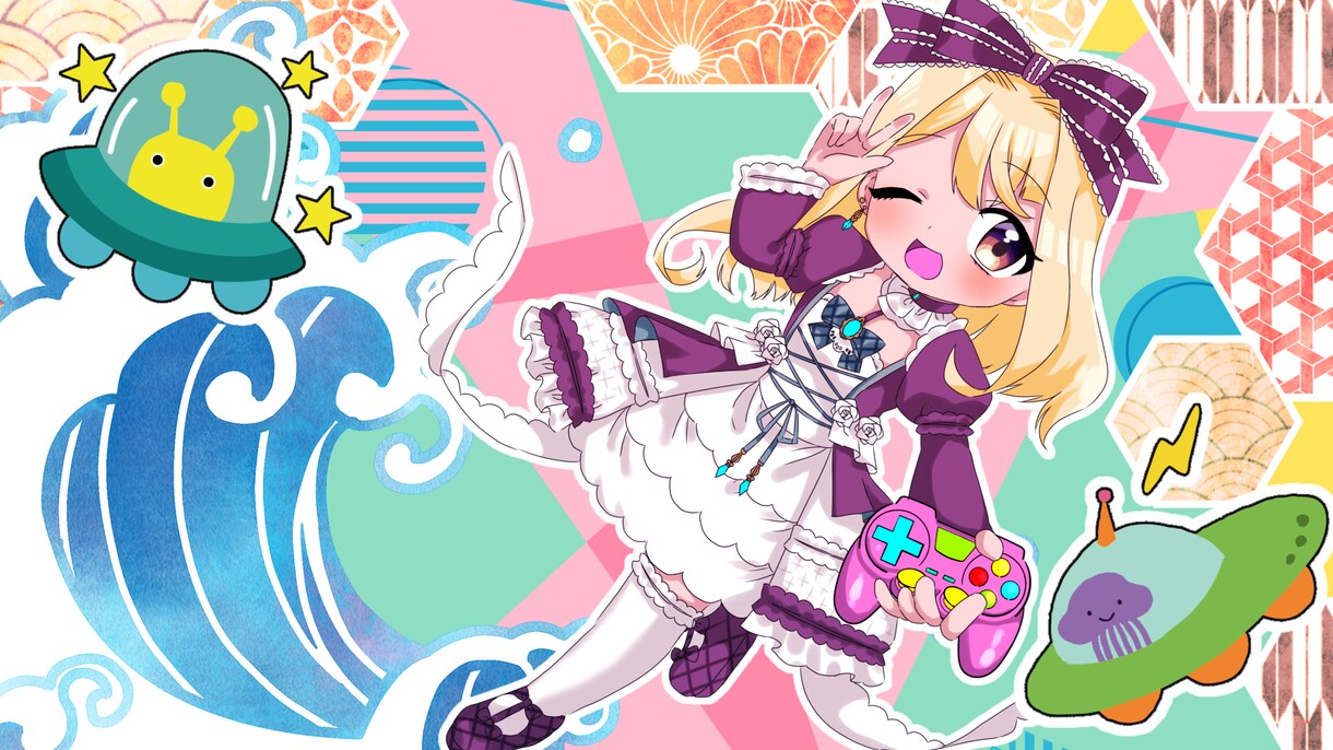 可愛いＳＤキャラ/ミニキャラお作ります LINEスタンプ/エモーション/アイコン/動画素材など イメージ10