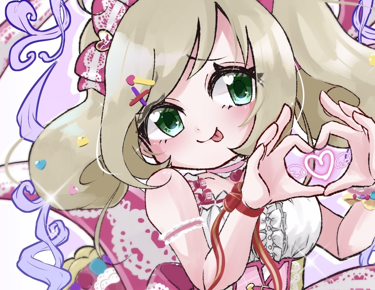 Twitterアイコン画像制作承ります あなただけの個性をパッと目を惹くアイコンにしませんか？ イメージ4