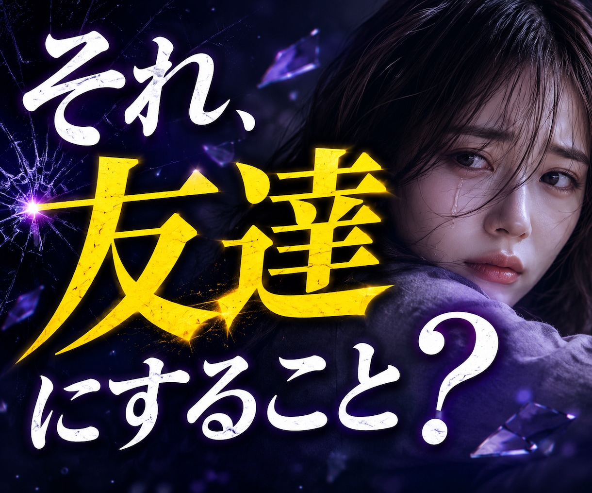 友達への不信感を一緒に検証します 友達の許せない言動、雑な扱い、小さな違和感を見逃さないで イメージ1