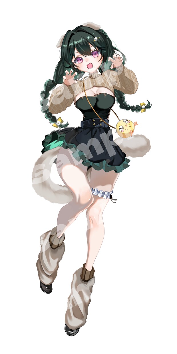 配信などでお使いになる立ち絵や1枚絵などを描きます YouTubeや配信活動に使えるイラスト描きます イメージ3