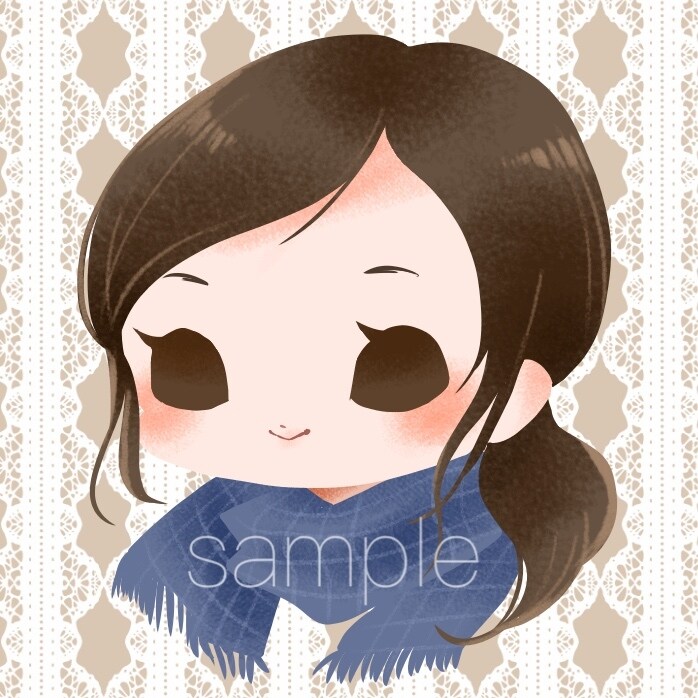 パッと目を引く！ポップでかわいい似顔絵描きます パステル調の主線無しイラストで、可愛くデフォルメいたします。 イメージ4