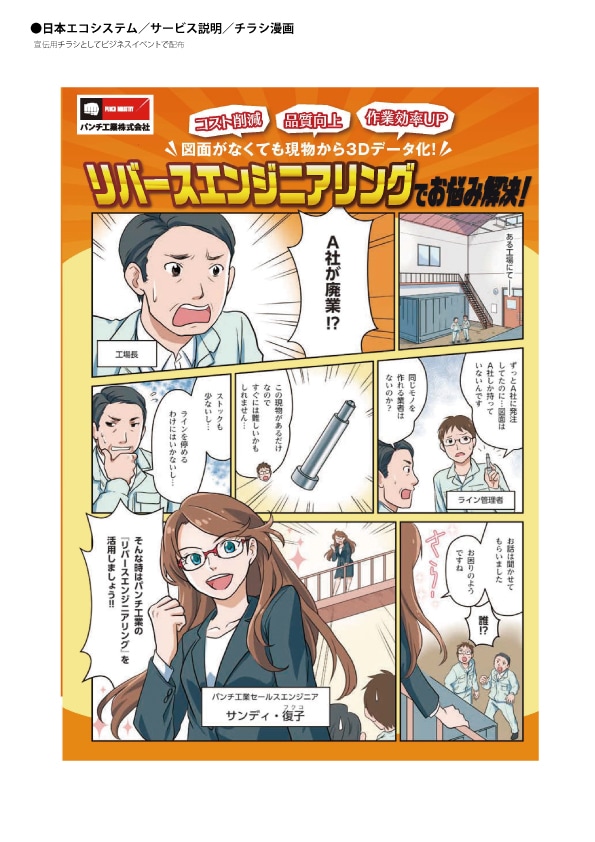 宣伝・広告にピッタリ！カラー漫画制作します プロの漫画家があなたのイメージを漫画化！ イメージ2