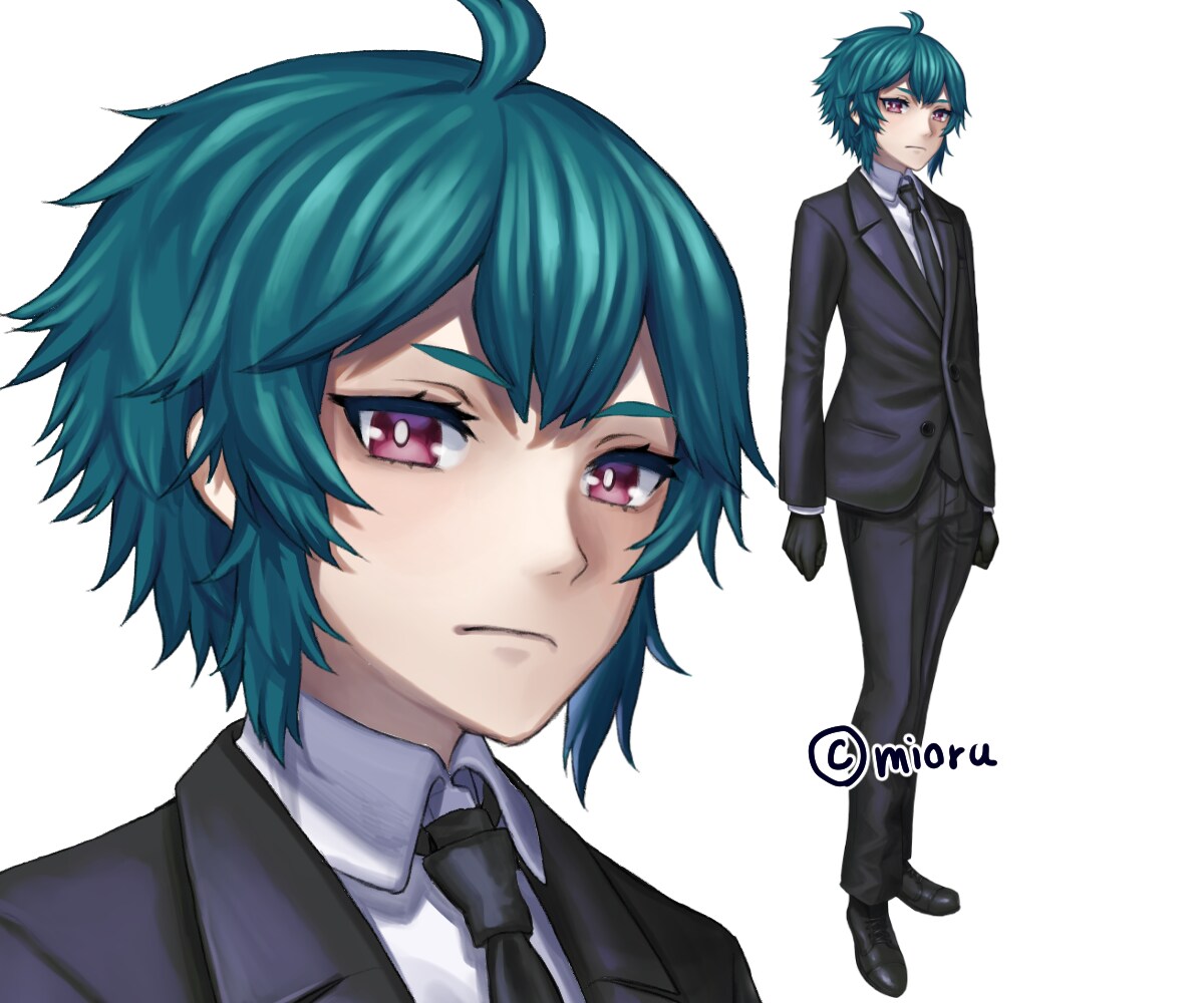 ゲームや動画やTRPGなどのキャラクターを描きます かっこいい立ち絵やキャラクター立ち絵が欲しい時に イメージ3