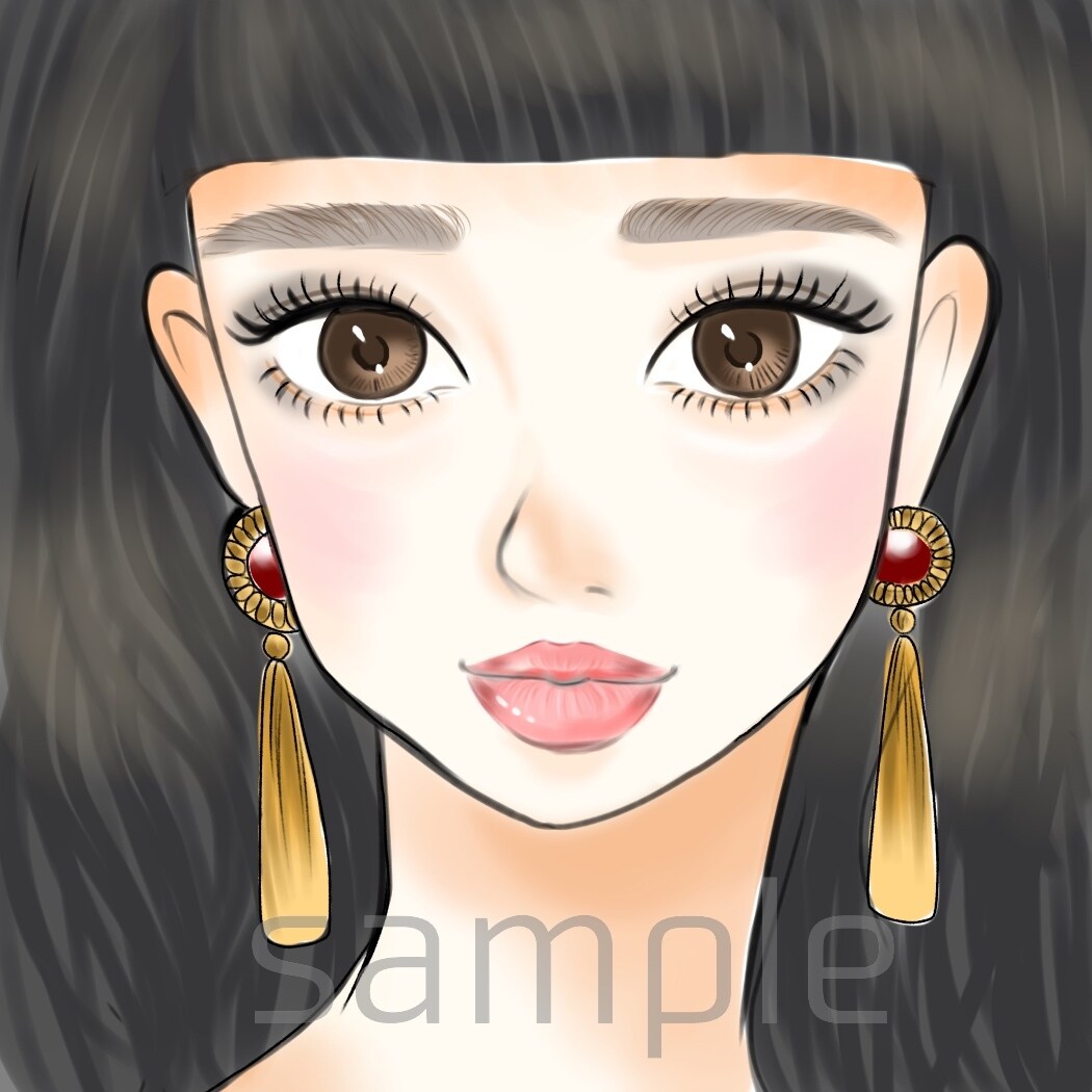 お写真をイラスト化いたします お写真を元に、似顔絵などをお求めの方へ＊ イメージ3