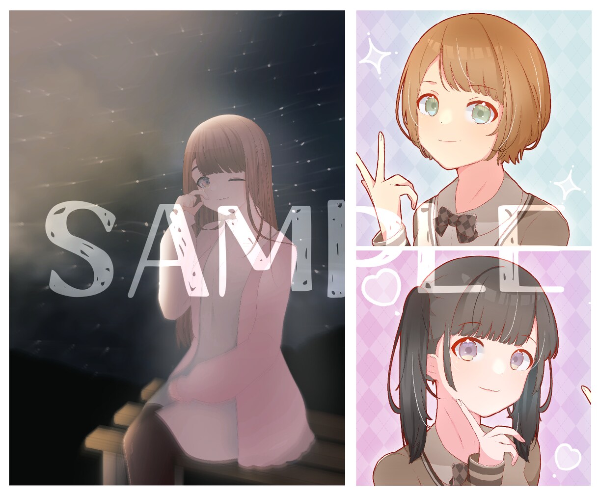 かわいい・かっこいいイラスト描きます 『アイコン・サムネ・立ち絵ﾅﾄﾞ』多種多様なイラスト描きます イメージ10