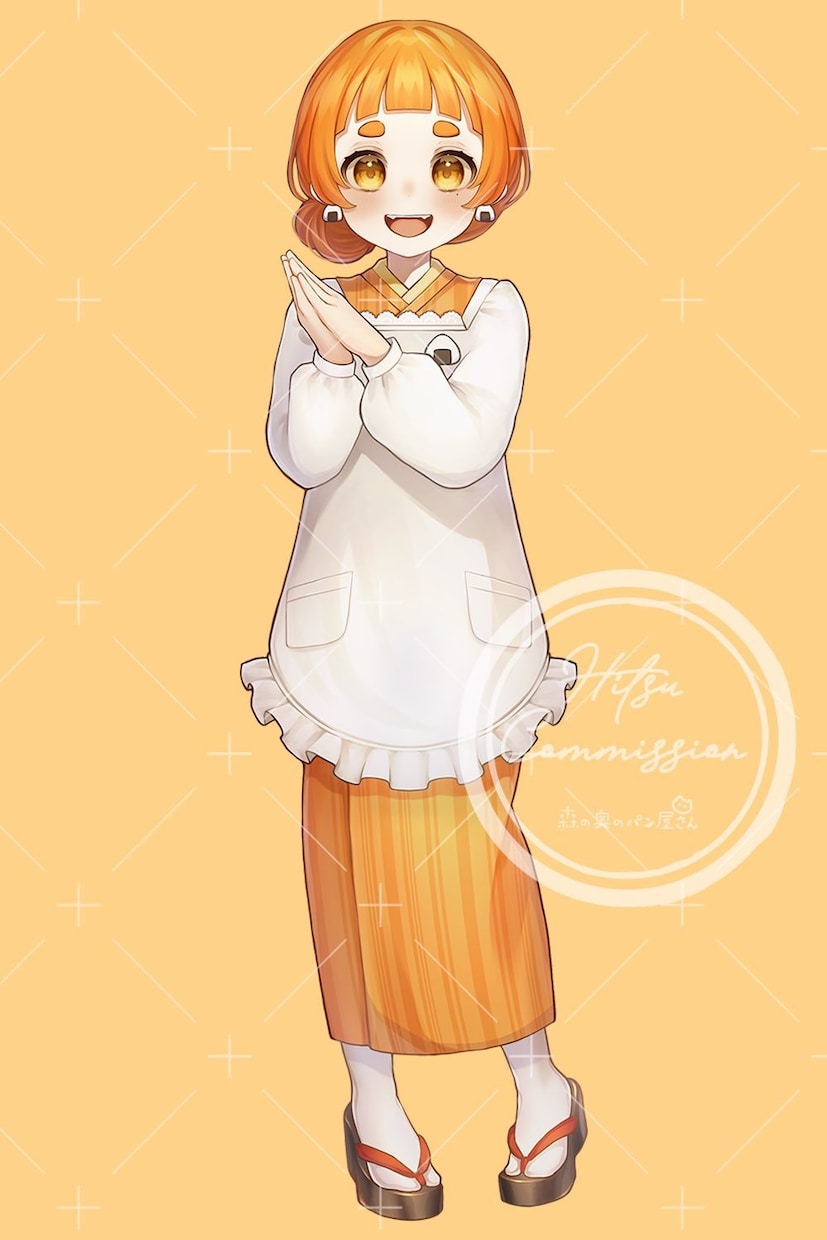 かわいいキャラクターの立ち絵イラストを制作します 世界観が伝わる、あなただけの立ち絵を描きます！ イメージ2