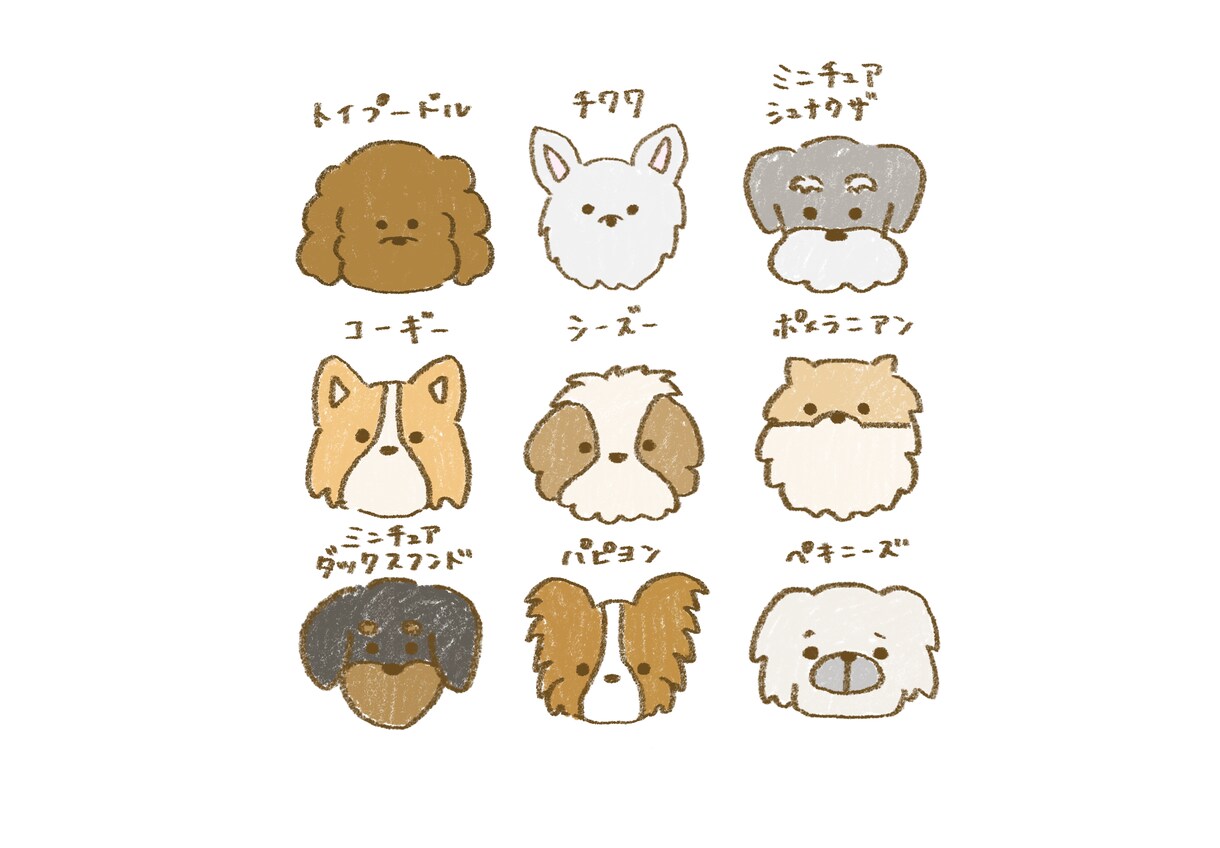 ゆるくてどこかほっこりするイラスト描きます 心温まるほっこり手描きイラストです イメージ2