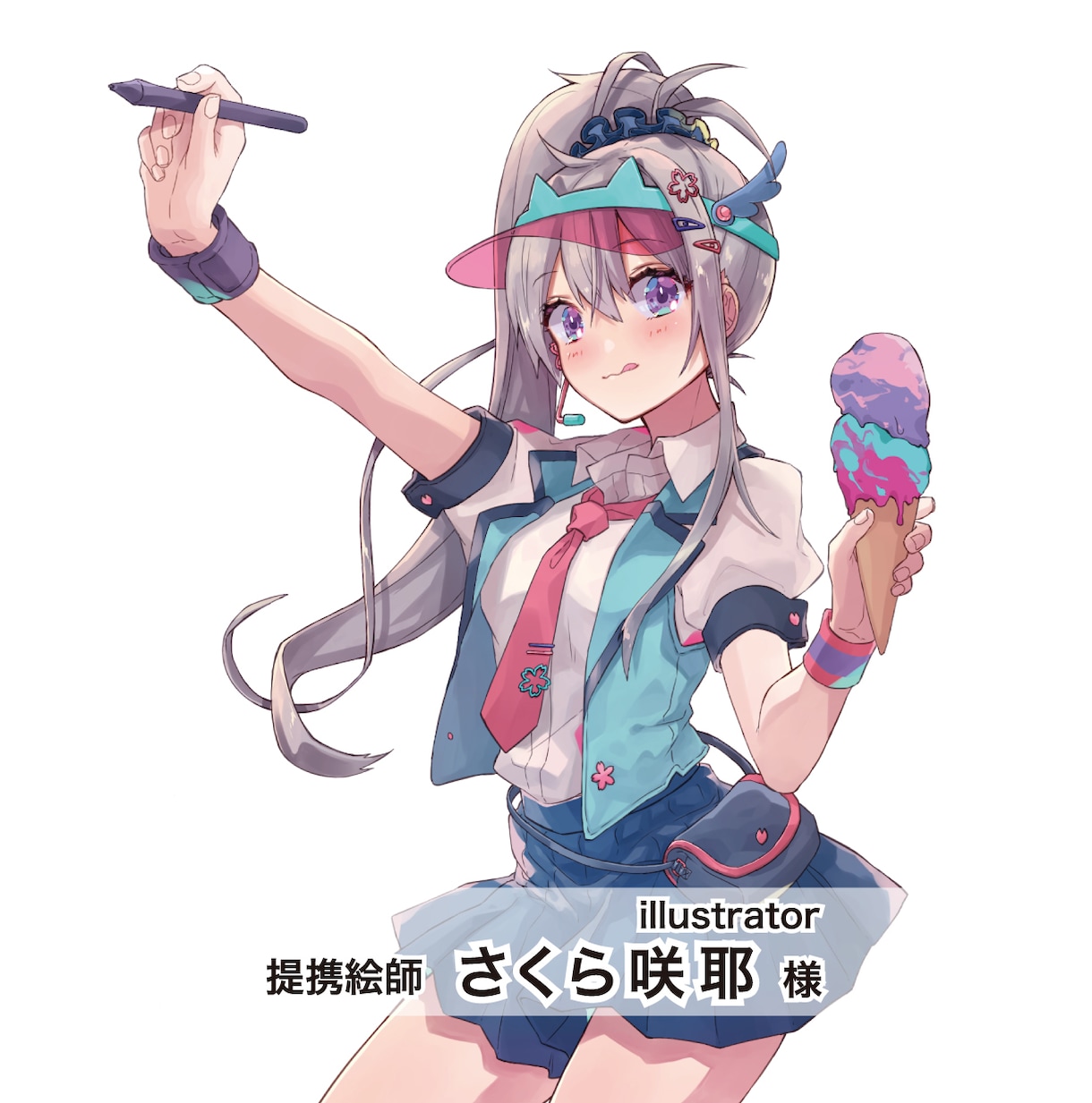 キャラデザからモデリングまで全て！制作いたします VTuber用 Live2Dモデリングお任せください！ イメージ4