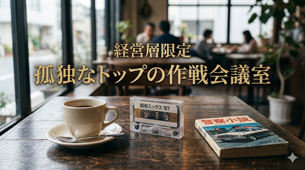 AIで十分？実務30年の右腕が経営の悩み、聞きます 正論のAIでは解決しない「社長の泥臭い悩み」を受け止めます イメージ1