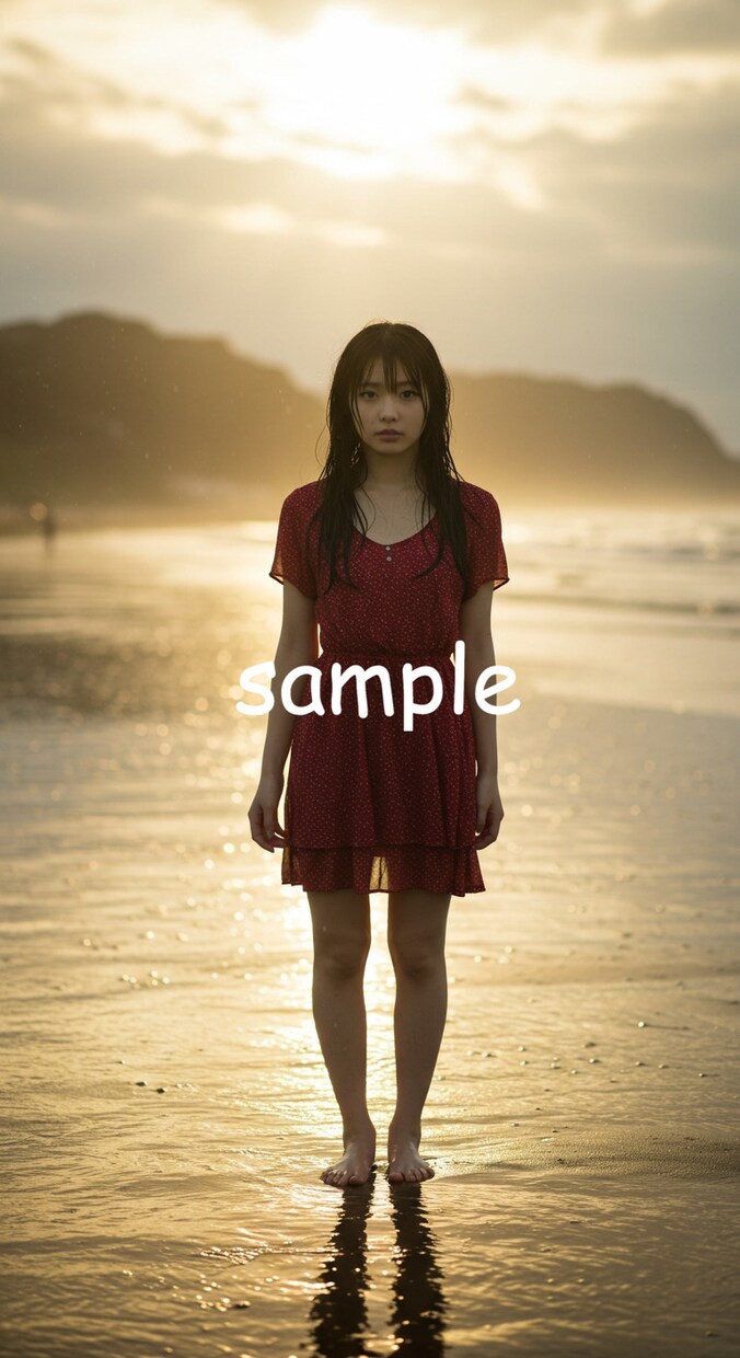 雰囲気のある生成AI画像作成します 光にこだわったポートレート風の画像生成AIを提供 イメージ1