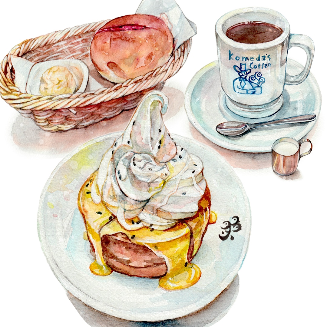 おいしそう！な食べ物イラスト描きます 手描きのほっこりあたたかいイラストが欲しいあなたへ イメージ8