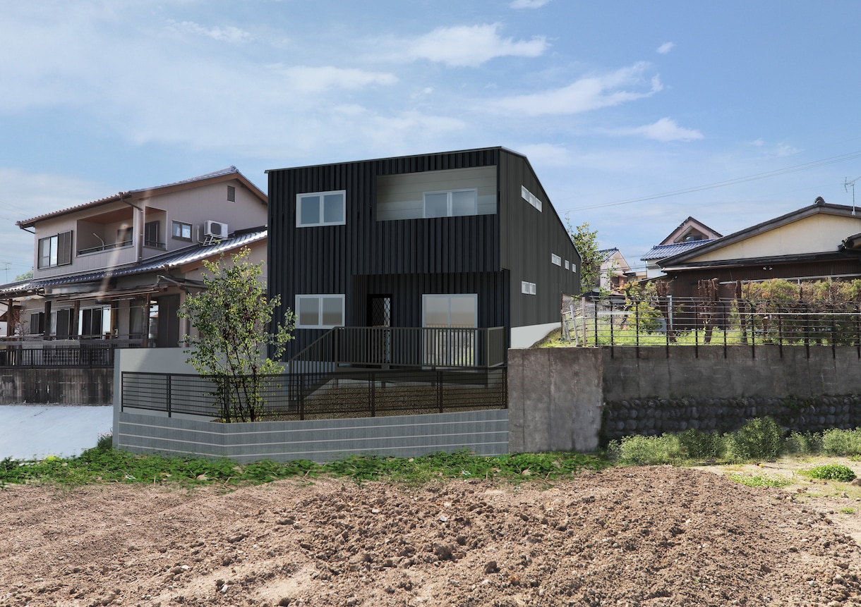 建築外観パースを作成いたします 本格的～簡易なイメージパースまで様々なご要望にお答えします イメージ2