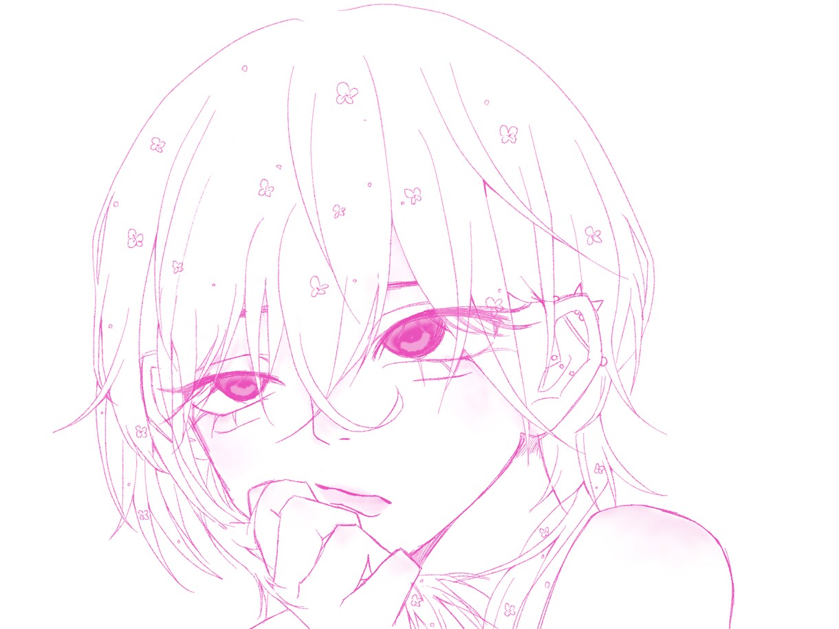 SNSのアイコン用の可愛いイラストを描きます 萌え絵と最近の絵柄を混ぜたイラストを描きます！ イメージ1