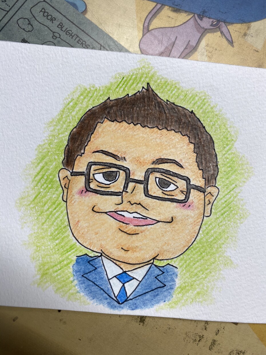 色鉛筆画の似顔絵を描きます 大切な人へのプレゼントやサプライズに！ イメージ2