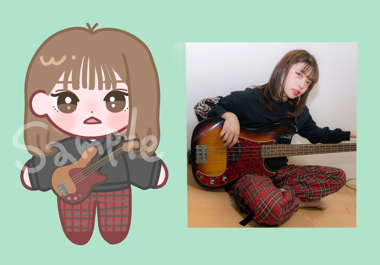 ぬいぐるみ風の似顔絵描きます アイコンやプレゼントにも！可愛いぬいぐるみ風にお描きします！ イメージ4