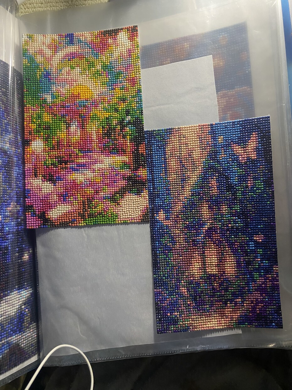 ダイアモンドアートの代行、完成品を販売します 細かい作業が苦手な方、キラキラ可愛い作品どうですか？ イメージ5