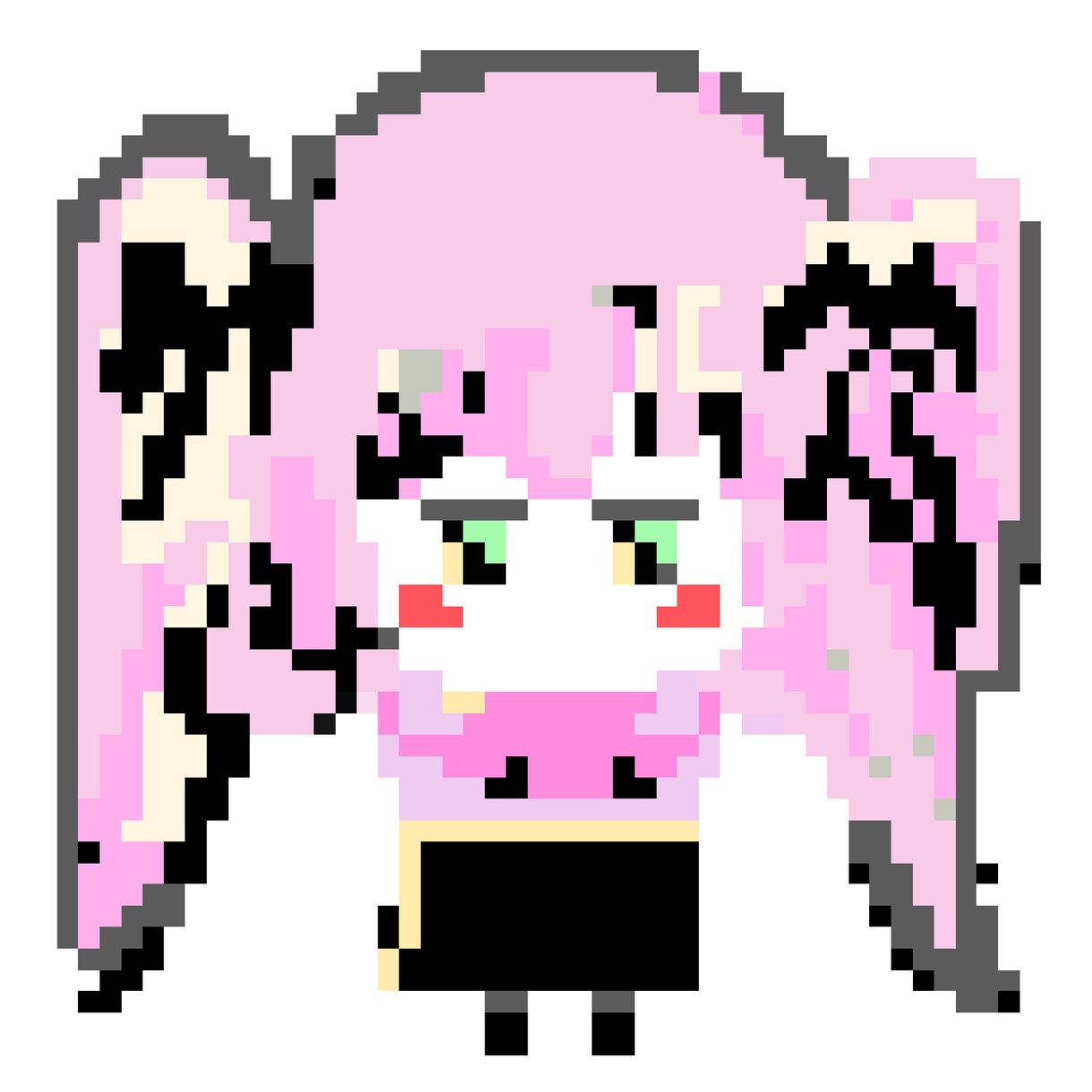 かわいいドット絵＋一個無料GIFもできます 独特なドットキャラクター欲しい人必ず見る！！！ イメージ6