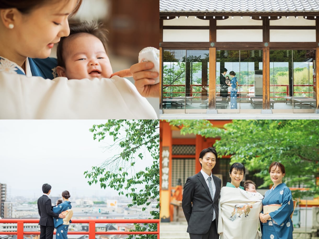 お宮参り・七五三　記憶に残る写真を届けます ただの記録ではなく見ただけで記憶がよみがえる写真を イメージ1